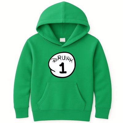 Custom Drunk 1 2 3 4 5 Personalize Kids Hoodie