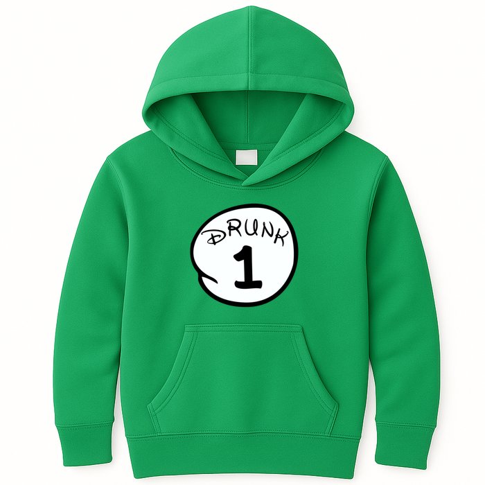 Custom Drunk 1 2 3 4 5 Personalize Kids Hoodie