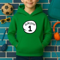 Custom Drunk 1 2 3 4 5 Personalize Kids Hoodie