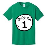 Custom Drunk 1 2 3 4 5 Personalize Kids T-Shirt