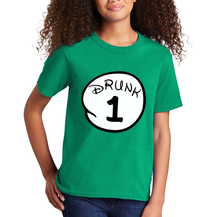 Custom Drunk 1 2 3 4 5 Personalize Kids T-Shirt