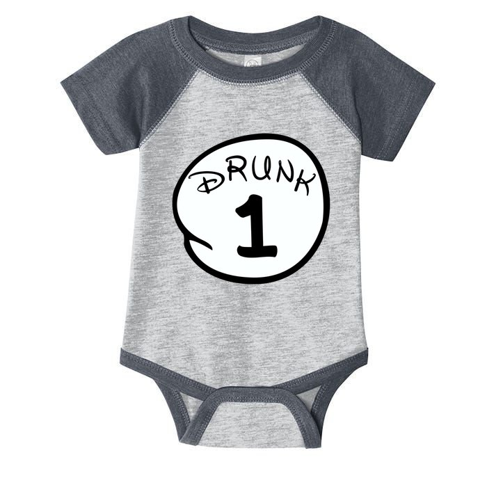 Custom Drunk 1 2 3 4 5 Personalize Infant Baby Jersey Bodysuit