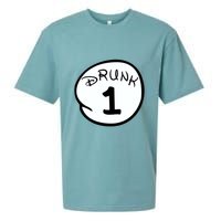 Custom Drunk 1 2 3 4 5 Personalize Sueded Cloud Jersey T-Shirt