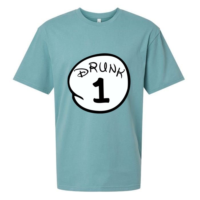 Custom Drunk 1 2 3 4 5 Personalize Sueded Cloud Jersey T-Shirt