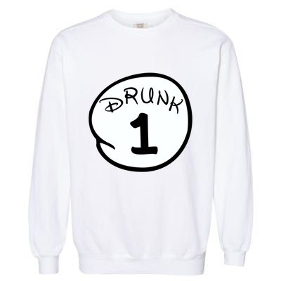 Custom Drunk 1 2 3 4 5 Personalize Garment-Dyed Sweatshirt
