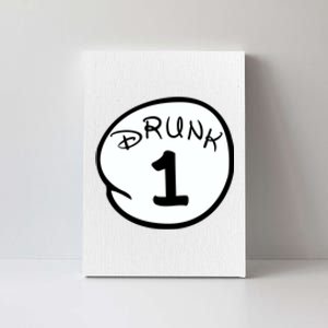 Custom Drunk 1 2 3 4 5 Personalize Canvas