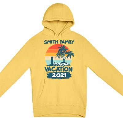 Custom Family Vacation Personalize Design Premium Pullover Hoodie