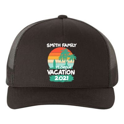 Custom Family Vacation Personalize Design Yupoong Adult 5-Panel Trucker Hat