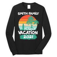 Custom Family Vacation Personalize Design Long Sleeve Shirt