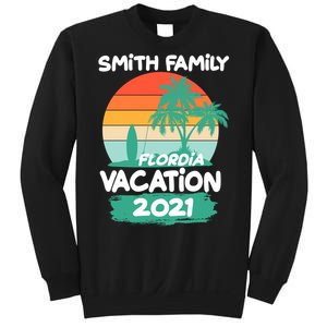 Custom Family Vacation Personalize Design Sweatshirt