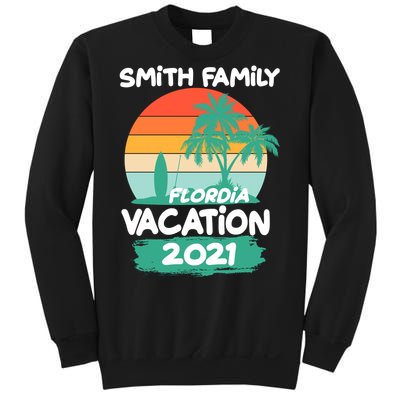 Custom Family Vacation Personalize Design Sweatshirt