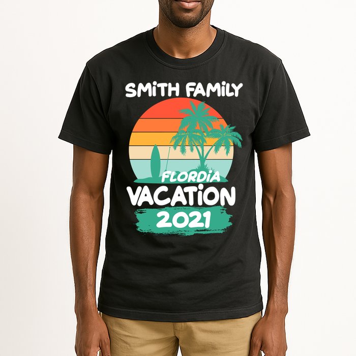 Custom Family Vacation Personalize Design Tall T-Shirt