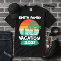 Custom Family Vacation Personalize Design Tall T-Shirt