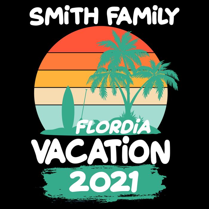 Custom Family Vacation Personalize Design Tall T-Shirt