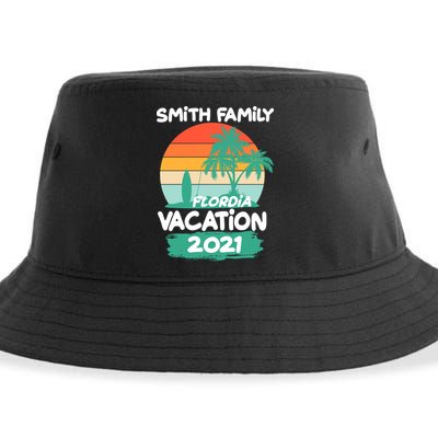 Custom Family Vacation Personalize Design Sustainable Bucket Hat