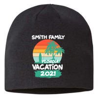 Custom Family Vacation Personalize Design Sustainable Beanie