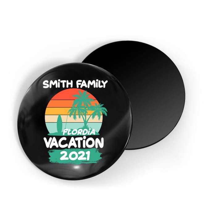 Custom Family Vacation Personalize Design Magnet