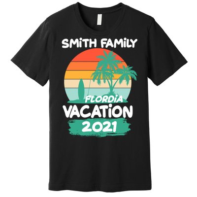 Custom Family Vacation Personalize Design Premium T-Shirt