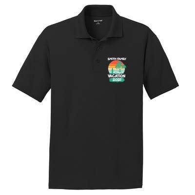 Custom Family Vacation Personalize Design PosiCharge RacerMesh Polo