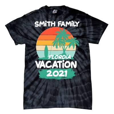 Custom Family Vacation Personalize Design Tie-Dye T-Shirt