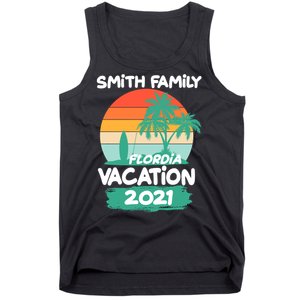 Custom Family Vacation Personalize Design Tank Top