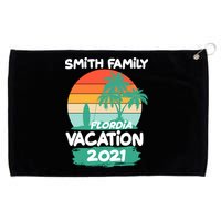 Custom Family Vacation Personalize Design Grommeted Golf Towel