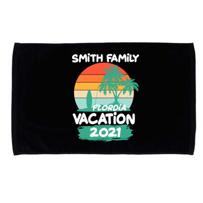 Custom Family Vacation Personalize Design Microfiber Hand Towel