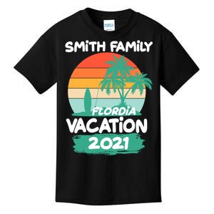 Custom Family Vacation Personalize Design Kids T-Shirt