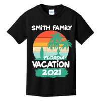 Custom Family Vacation Personalize Design Kids T-Shirt