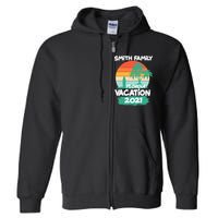 Custom Family Vacation Personalize Design Full Zip Hoodie