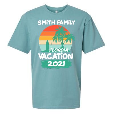 Custom Family Vacation Personalize Design Sueded Cloud Jersey T-Shirt