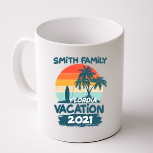 Custom Family Vacation Personalize Design Coffee Mug