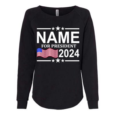 Custom Name For Present 2024 Election Womens California Wash Sweatshirt