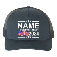 Custom Name For Present 2024 Election Yupoong Adult 5-Panel Trucker Hat