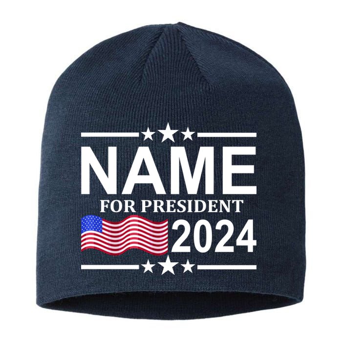 Custom Name For Present 2024 Election Sustainable Beanie