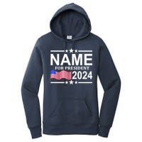 Custom Name For Present 2024 Election Women's Pullover Hoodie