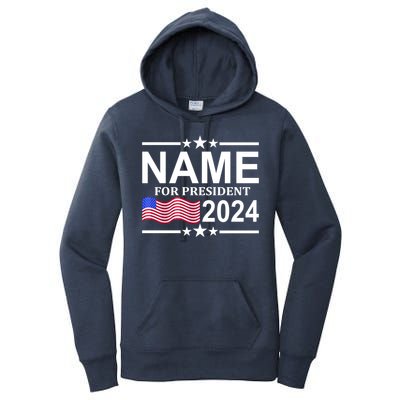 Custom Name For Present 2024 Election Women's Pullover Hoodie