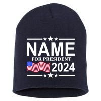 Custom Name For Present 2024 Election Short Acrylic Beanie