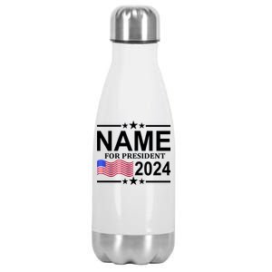 Custom Name For Present 2024 Election Stainless Steel Insulated Water Bottle