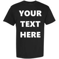 Custom Personalized Text Family Matching Garment-Dyed Heavyweight T-Shirt