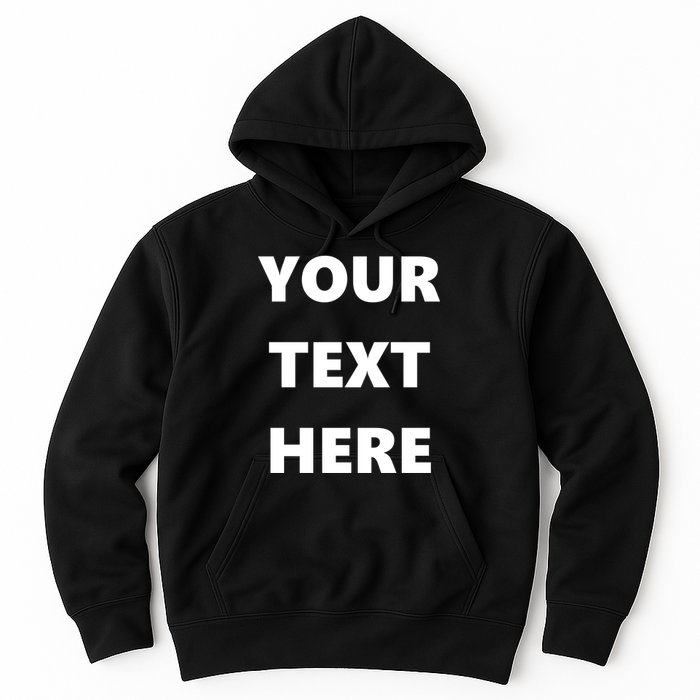 Custom Personalized Text Family Matching Hoodie