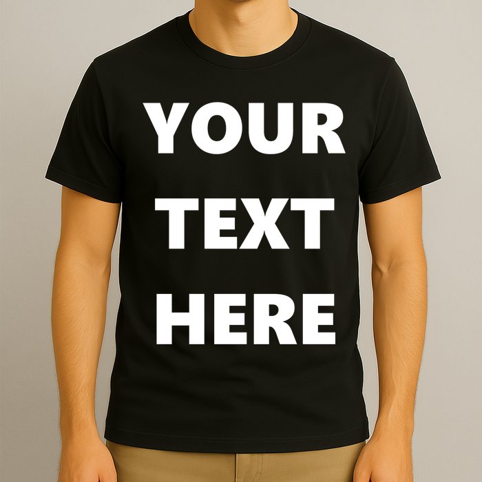 Custom Personalized Text Family Matching T-Shirt