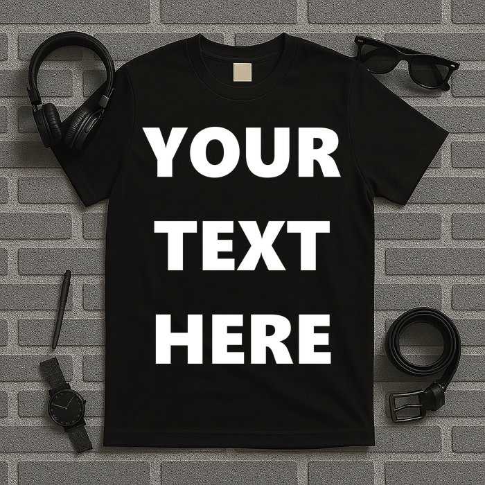 Custom Personalized Text Family Matching T-Shirt