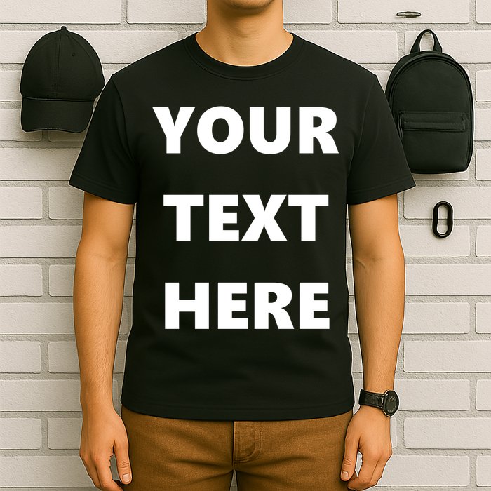 Custom Personalized Text Family Matching T-Shirt