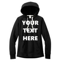 Custom Personalized Text Family Matching Women's Fleece Hoodie