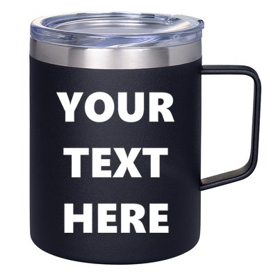 Custom Personalized Text Family Matching 12oz Stainless Steel Coffee Mug