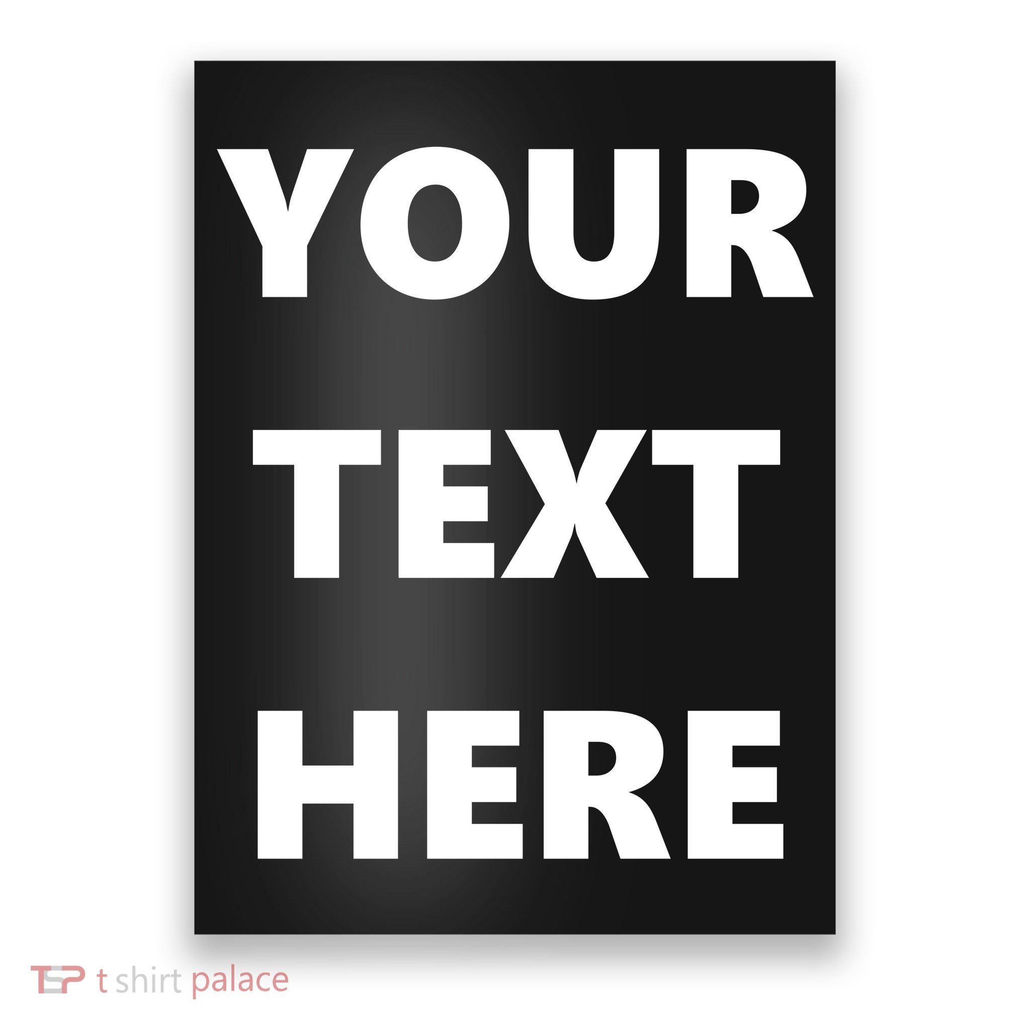 Custom Personalized Text Family Matching Poster