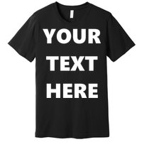 Custom Personalized Text Family Matching Premium T-Shirt