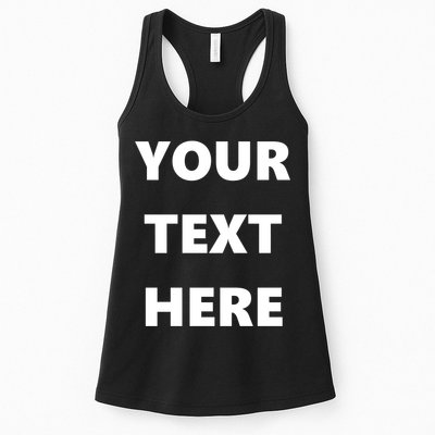 Custom Personalized Text Family Matching Womens Tank Top