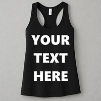 Custom Personalized Text Family Matching Womens Tank Top